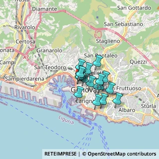 Mappa 16124 Genova GE, Italia (1.00333)