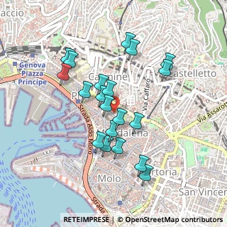 Mappa 16124 Genova GE, Italia (0.4225)