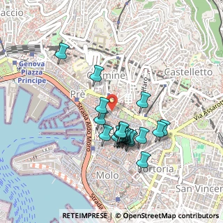Mappa 16124 Genova GE, Italia (0.3955)