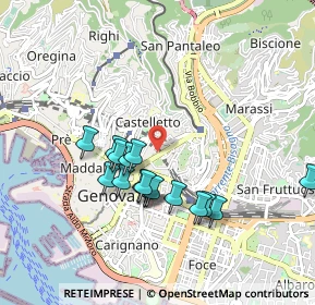 Mappa , 16122 Genova GE, Italia (0.84294)