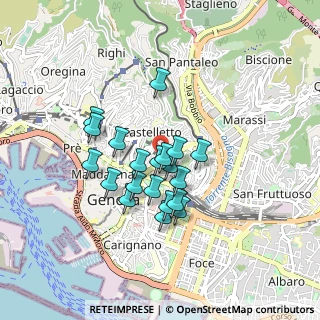 Mappa , 16122 Genova GE, Italia (0.6845)