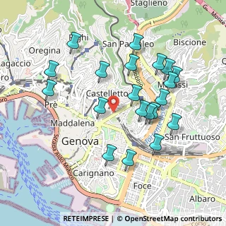 Mappa , 16122 Genova GE, Italia (0.966)