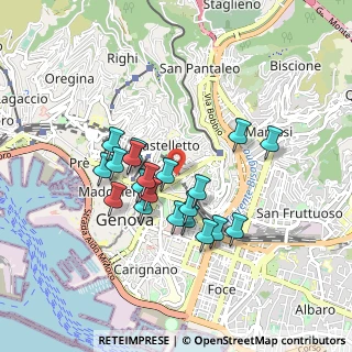 Mappa , 16122 Genova GE, Italia (0.7585)