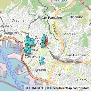 Mappa , 16122 Genova GE, Italia (0.73364)