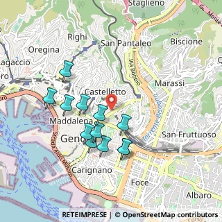 Mappa , 16122 Genova GE, Italia (0.86167)