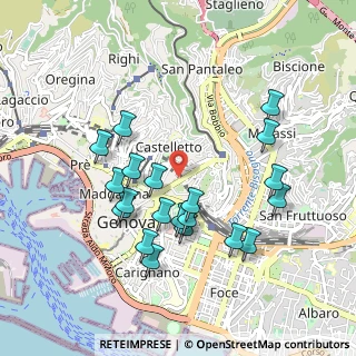 Mappa Genova, 16122 Genova GE, Italia (0.944)