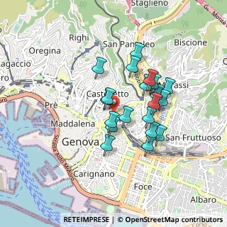 Mappa , 16122 Genova GE, Italia (0.7095)