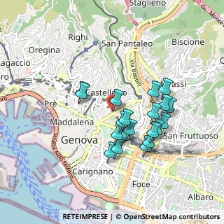 Mappa Genova, 16122 Genova GE, Italia (0.7935)