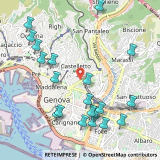 Mappa , 16122 Genova GE, Italia (1.301)