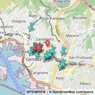 Mappa Genova, 16122 Genova GE, Italia (0.752)