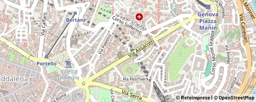 Mappa Genua