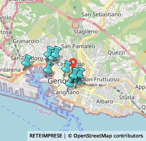Mappa , 16122 Genova GE, Italia (1.18273)