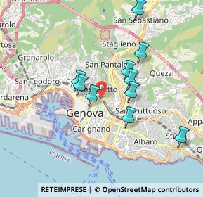 Mappa , 16122 Genova GE, Italia (2.30308)