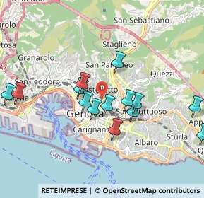 Mappa Genova, 16122 Genova GE, Italia (1.84929)