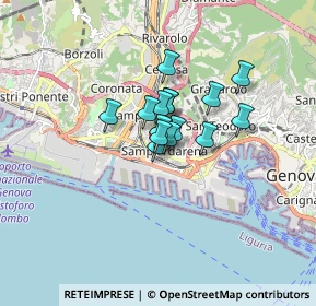Mappa Via Nicolò d'aste, 16149 Genova GE, Italia (0.93533)