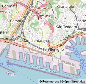 Mappa 16149 Genova GE, Italia (0.8255)