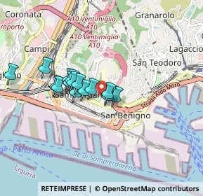 Mappa Via Arturo Issel, 16149 Genova GE, Italia (0.66688)