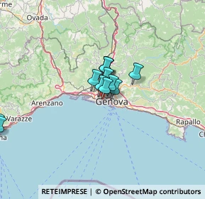 Mappa Via Arturo Issel, 16149 Genova GE, Italia (13.89286)