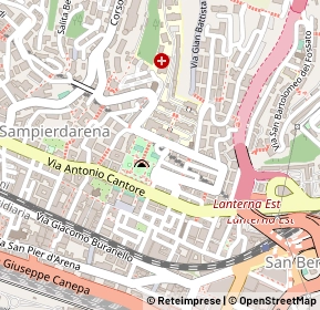 Mappa 16149 Genova GE, Italia (0.1925)