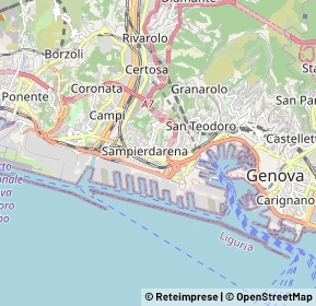 Mappa 16149 Genova GE, Italia (3.0795)