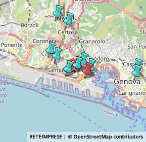 Mappa Via Arturo Issel, 16149 Genova GE, Italia (1.32143)