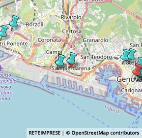 Mappa Via Cantore, 16149 Genova GE, Italia (2.78273)