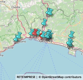 Mappa Via Cantore, 16149 Genova GE, Italia (11.72111)