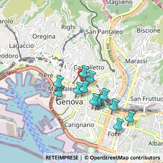 Mappa Viale Padre Santo, 16122 Genova GE, Italia (0.82385)