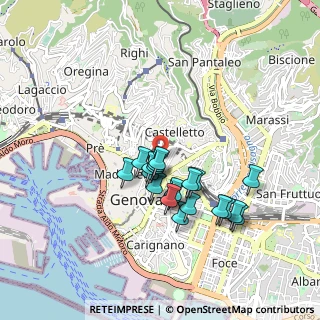 Mappa Viale Padre Santo, 16122 Genova GE, Italia (0.7615)