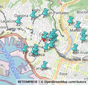 Mappa Via Goffredo Mameli, 16100 Genova GE, Italia (0.9165)