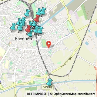 Mappa Via Molinetto Bivio Via Isonzo, 48121 Ravenna RA, Italia (1.32421)