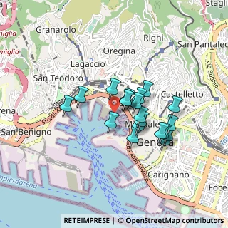 Mappa Calata Darsena, 16126 Genova GE, Italia (0.6675)