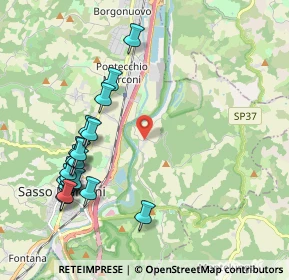 Mappa Via Ancognano, 40037 Sasso Marconi BO, Italia (2.3395)