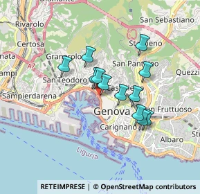 Mappa Vico di S. Marcellino, 16124 Genova GE, Italia (1.3275)