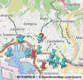 Mappa Corso Carbonara, 16125 Genova GE, Italia (1.21933)