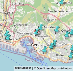 Mappa Corso Carbonara, 16122 Genova GE, Italia (2.73154)