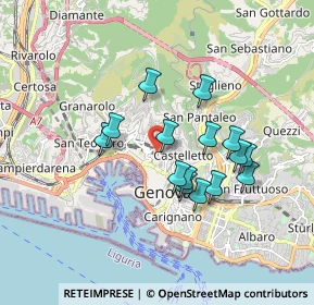 Mappa Corso Carbonara, 16125 Genova GE, Italia (1.50533)