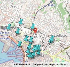 Mappa Corso Carbonara, 16125 Genova GE, Italia (0.5445)