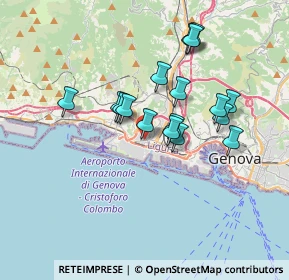 Mappa Piazza Giacinto Rizzolio, 16152 Genova GE, Italia (3.04529)