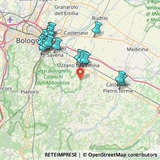Mappa Via delle Armi, 40064 Ozzano dell'Emilia BO, Italia (8.60842)