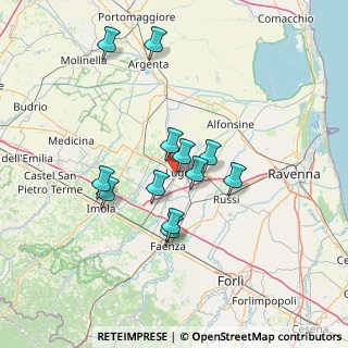 Mappa Via Filippo Corridoni, 48022 Lugo RA, Italia (12.09)