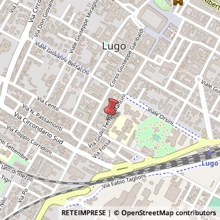 Mappa Via Giulio Fermini Mancini,  26, 48022 Lugo, Ravenna (Emilia Romagna)