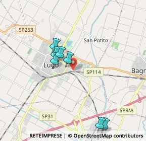 Mappa Viale Dante, 48022 Lugo RA, Italia (2.65909)