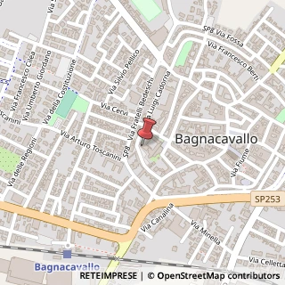 Mappa Via Luigi Cadorna, 10, 48012 Bagnacavallo, Ravenna (Emilia Romagna)