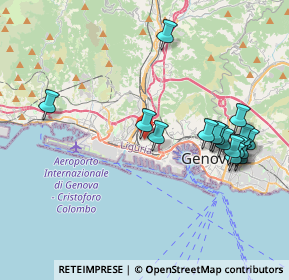 Mappa 16151 Genova GE, Italia (4.20375)