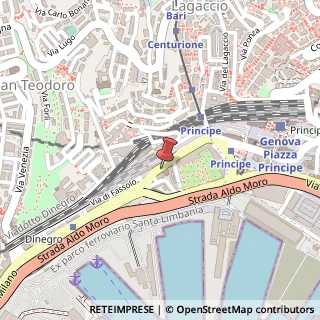 Mappa Via San Benedetto, 12, 16126 Genova, Genova (Liguria)