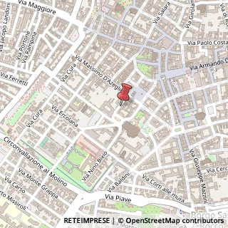 Mappa Via Gaspare Garatoni, 12, 48121 Ravenna, Ravenna (Emilia Romagna)