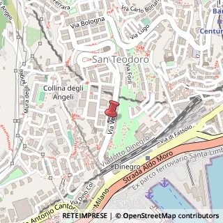 Mappa Via Venezia, 38, 16126 Genova, Genova (Liguria)