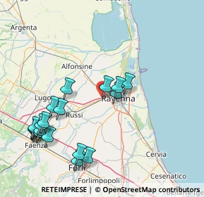 Mappa Via Louis Braille, 48124 Ravenna RA, Italia (18.62)