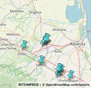 Mappa Via Randi Supremo, 48022 Lugo RA, Italia (14.61545)